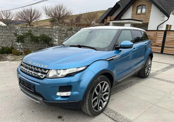 małopolskie Land Rover Range Rover Evoque cena 72999 przebieg: 171098, rok produkcji 2014 z Września